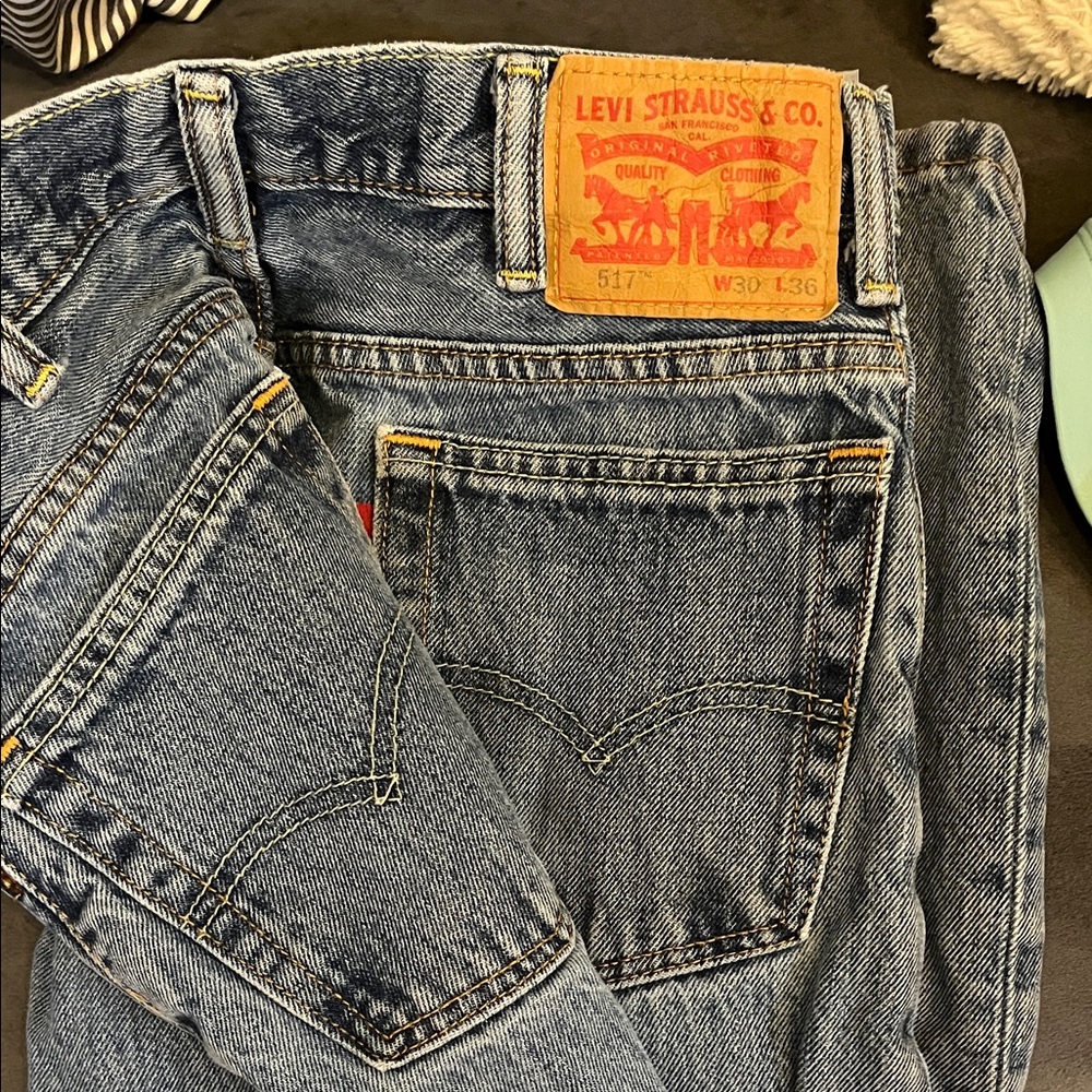 Levi's 517 Bootcut Jeans - Classic Blue